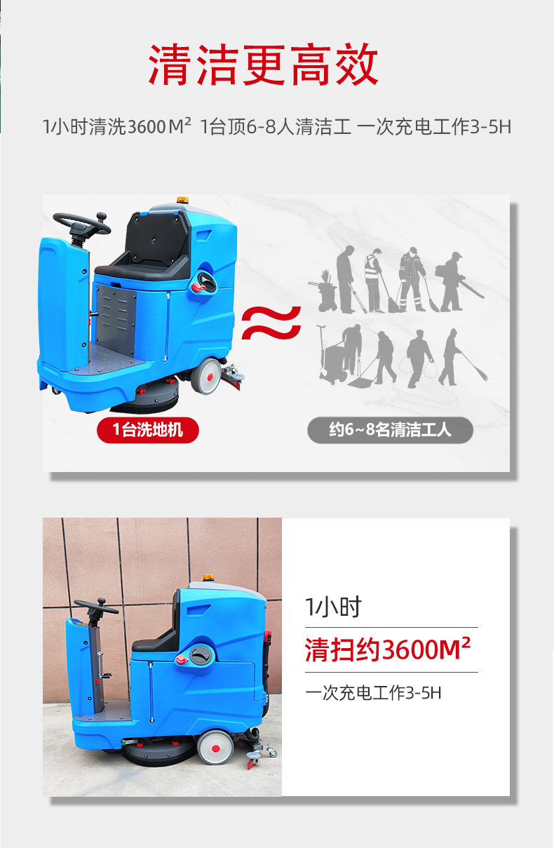 北京驾驶式洗地机更适合用在高铁站