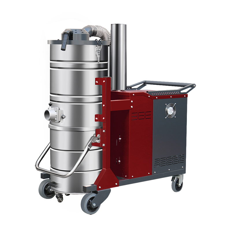 北京坦洁380V 双桶手动反吹工业吸尘器X8系列