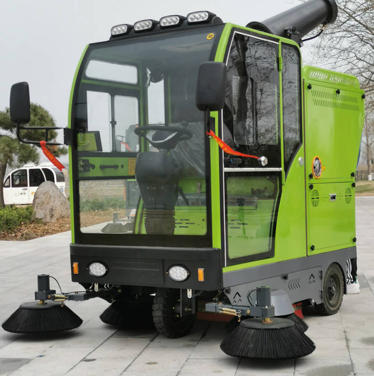 北京道路清洁广泛应用电动环卫清扫车